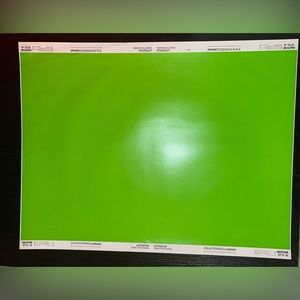 Vintage Pantone by Letraset Letrafilm Color/Tint Overlay 375-A   26x20